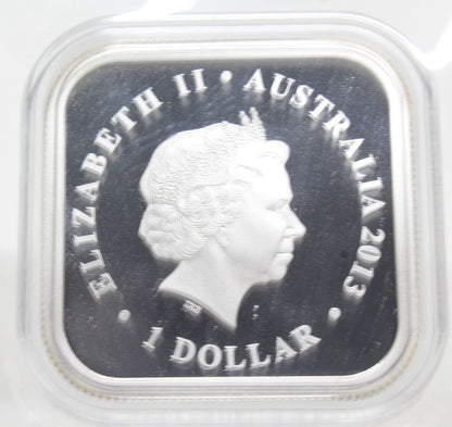 Australia 2013 Seasons 1 Oz Winter Dollar Silver Proof Coin