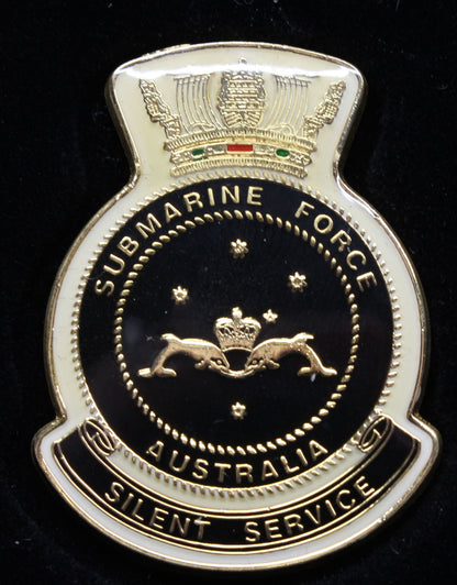 Australia 2014 RAN Submarine Service $1 Silver 1 Oz Proof Coin + Medallion