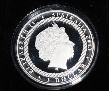 2013 $1 Melbourne ANDA Coin Show Special Sister Cities 1oz Silver Proof Coin