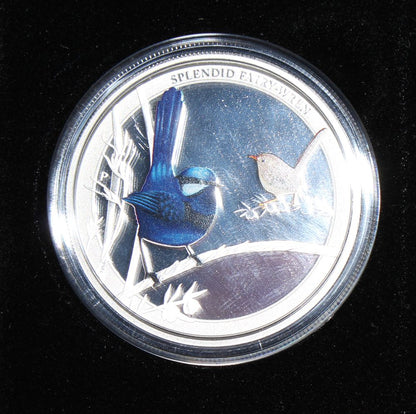 2013 Australia Silver 1/2 Oz 50 Cent Coin Birds of Australia Splendid Fairy Wren