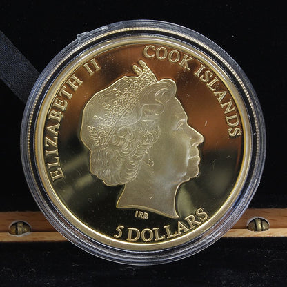 Cook Islands 2014 Silver .925 Shades of Nature Bee $5 Proof Coin