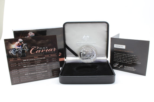 Australia 2013 $1 Black Caviar Perfection 1Oz Silver Proof Coin