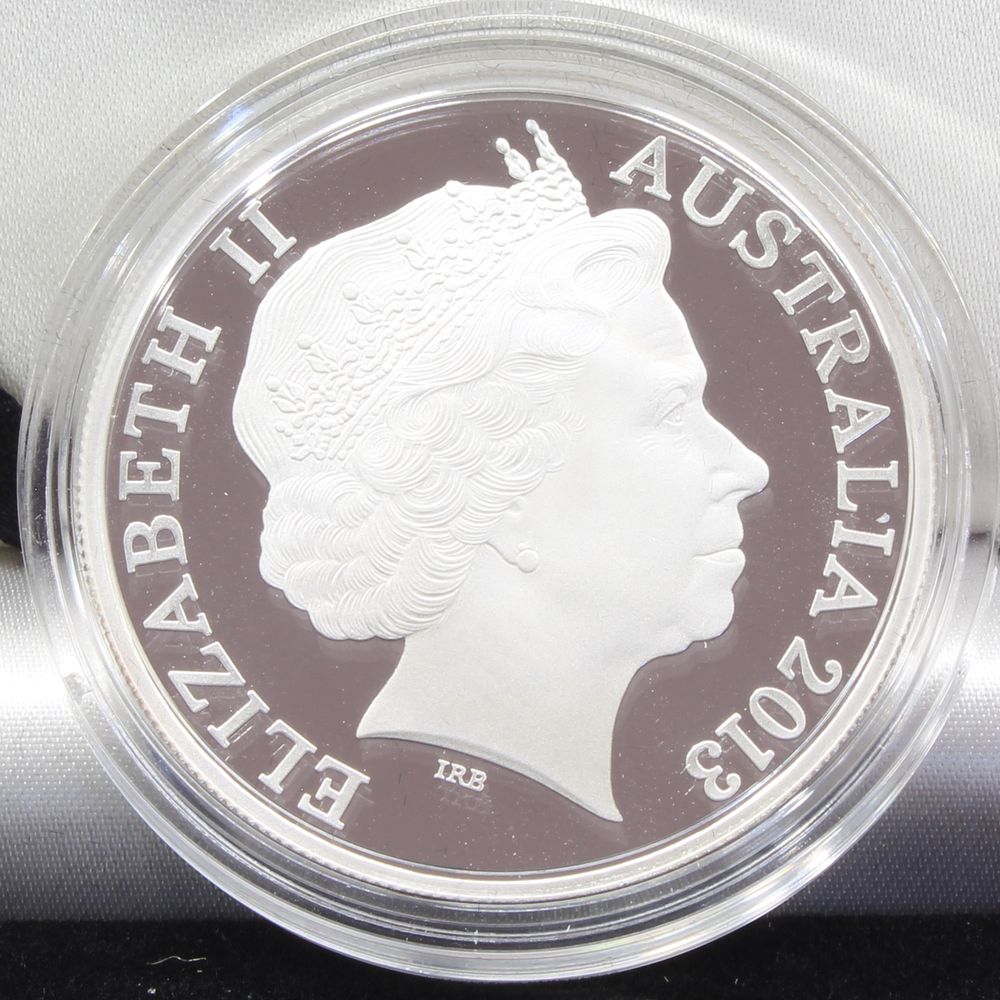 Australia 2013 $1 Black Caviar Perfection 1Oz Silver Proof Coin