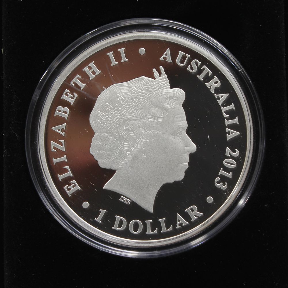 Australia 2013 World Heritage Fraser Island Silver $1 Proof Coin