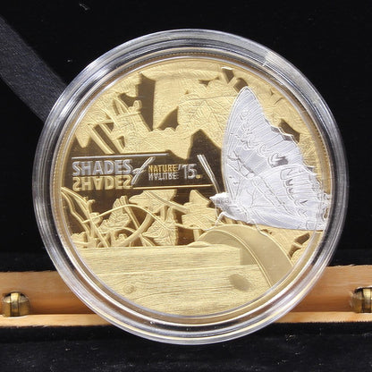 Cook Islands 2015 Silver .925 Shades of Nature Butterfly $5 Proof Coin