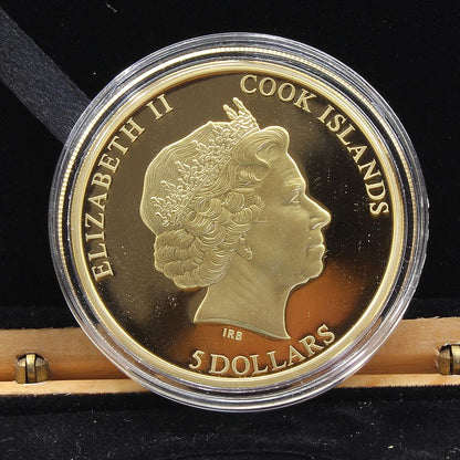 Cook Islands 2015 Silver .925 Shades of Nature Butterfly $5 Proof Coin