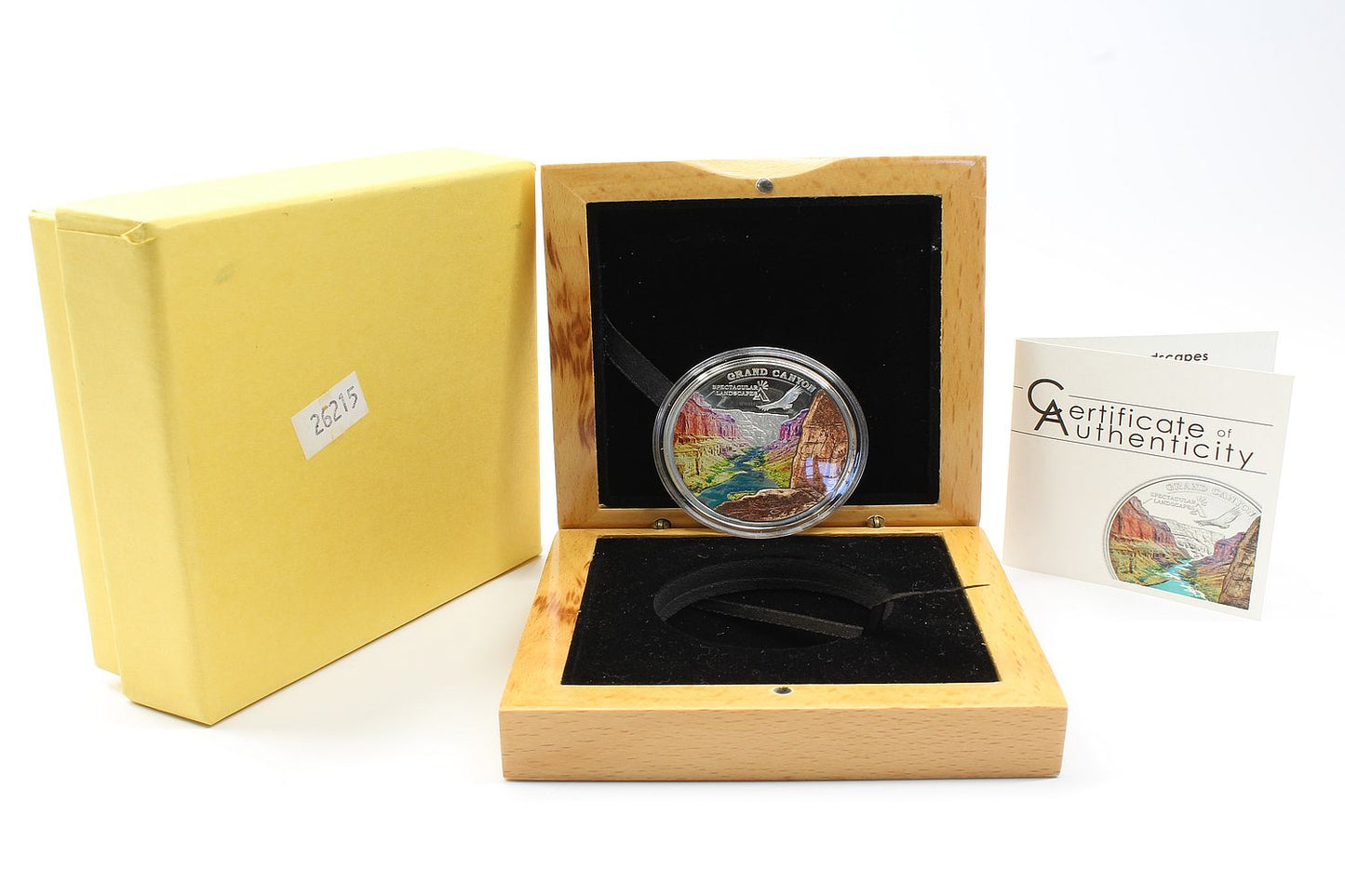 Cook Islands 2014 Silver .925 Spectacular Landscapes Grand Canyon $5 Proof Coin