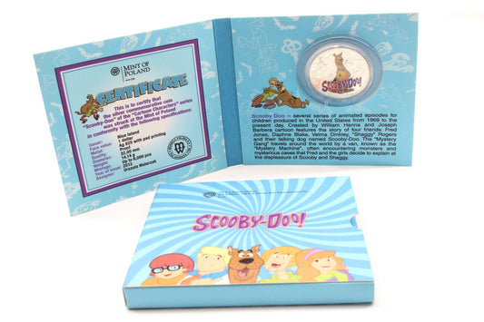 Niue 2013 $1 Cartoon Characters: Scooby-Doo! Silver Commemorative Coin