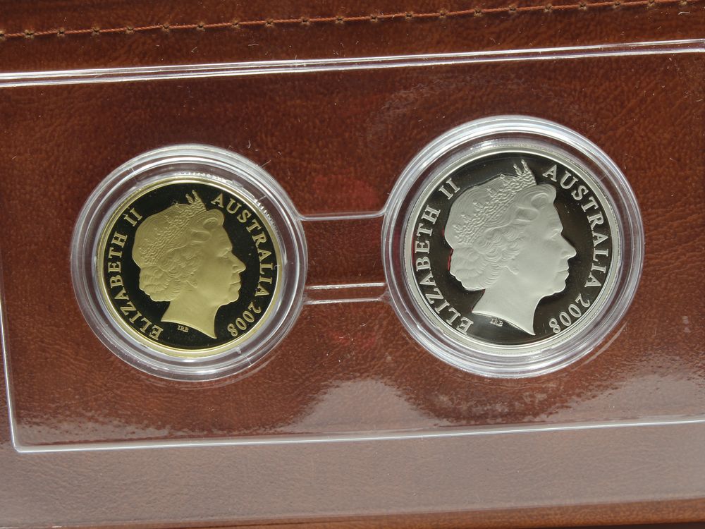 2008 Australia International Year of Planet Earth Two coin Proof Set