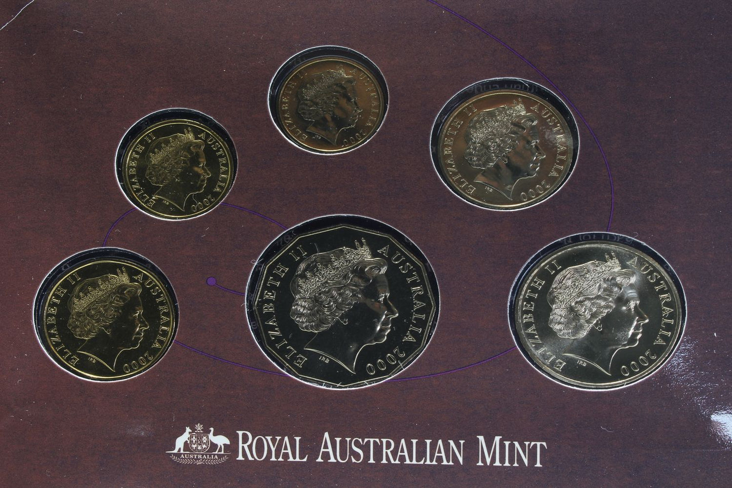 2000 Australia Six Coin Uncirculated Set