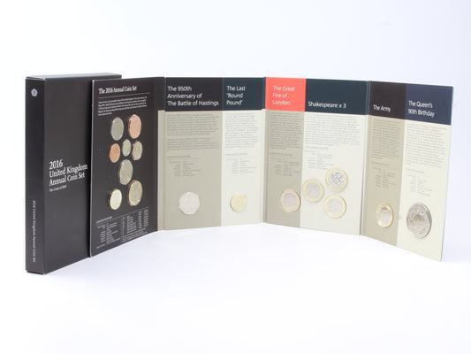 2016 United Kingdom Annual Coin Set