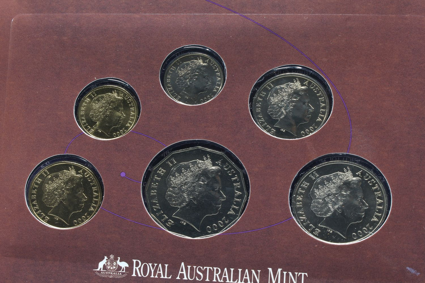2000 Australia Six Coin Uncirculated Set