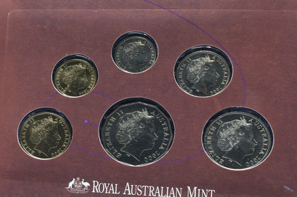 2000 Australia Six Coin Uncirculated Set