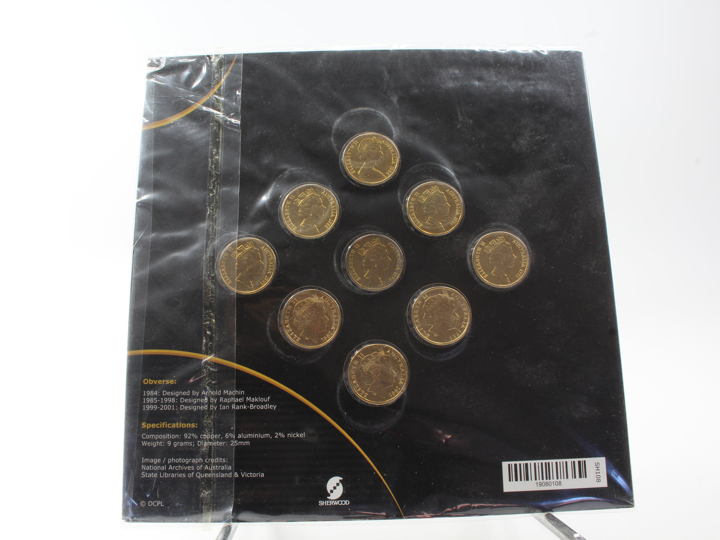 2001 Australian Federation Commemorative $1 Coin Collection SET