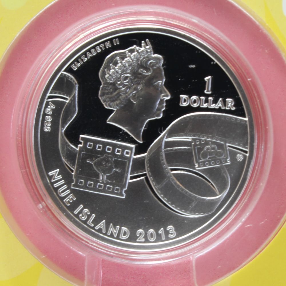 Niue 2013 $1 Cartoon Characters: Tweety Silver Commemorative Coin