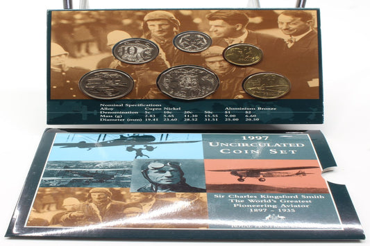 1997 Uncirculated Australia Mint Coin Set