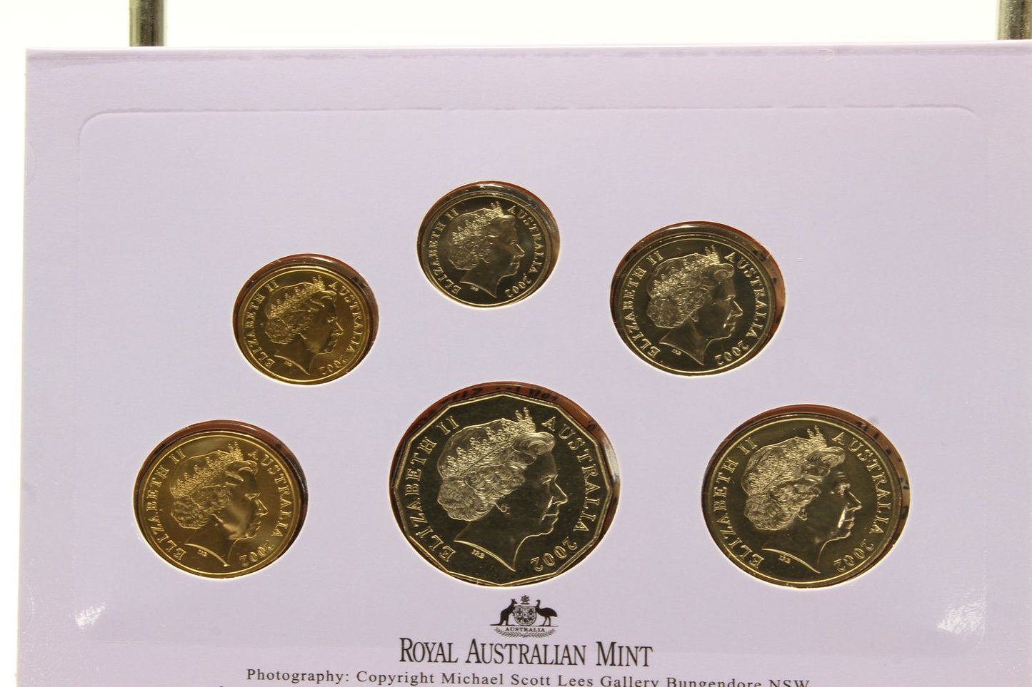 2002 Australia Year of The outback Six Coin Uncirculated Set