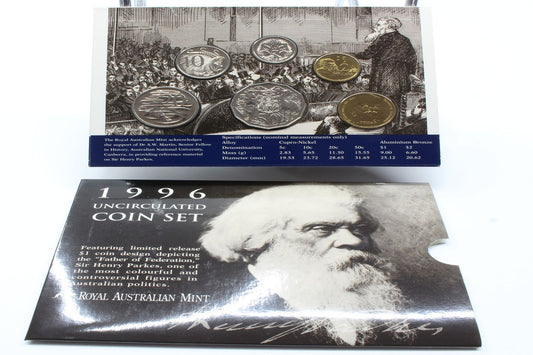 1996 Uncirculated Australia Mint Coin Set