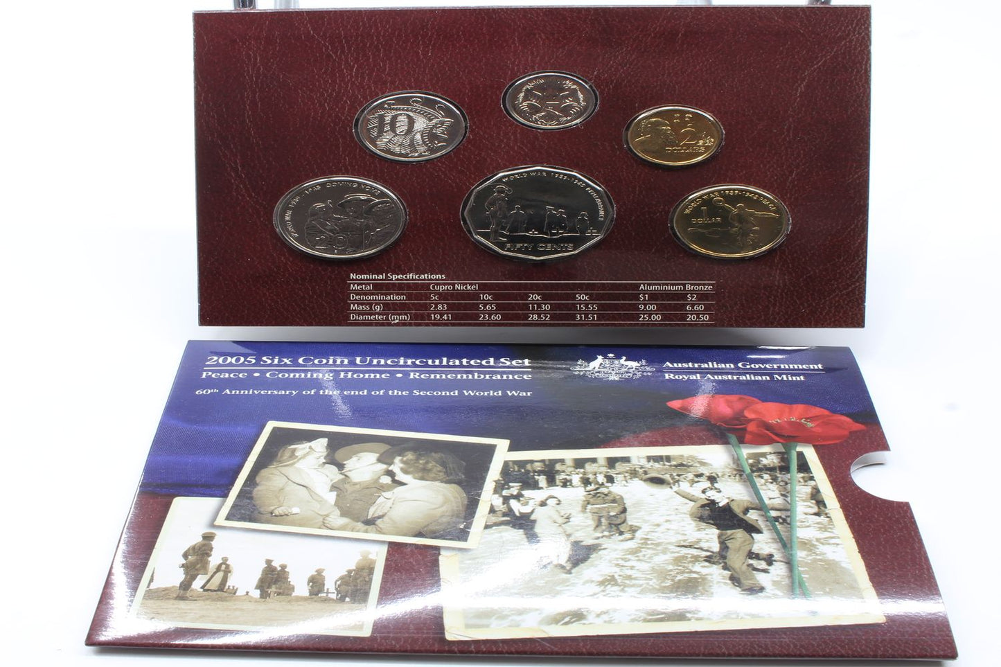 2005 Uncirculated Australia Mint Coin Set