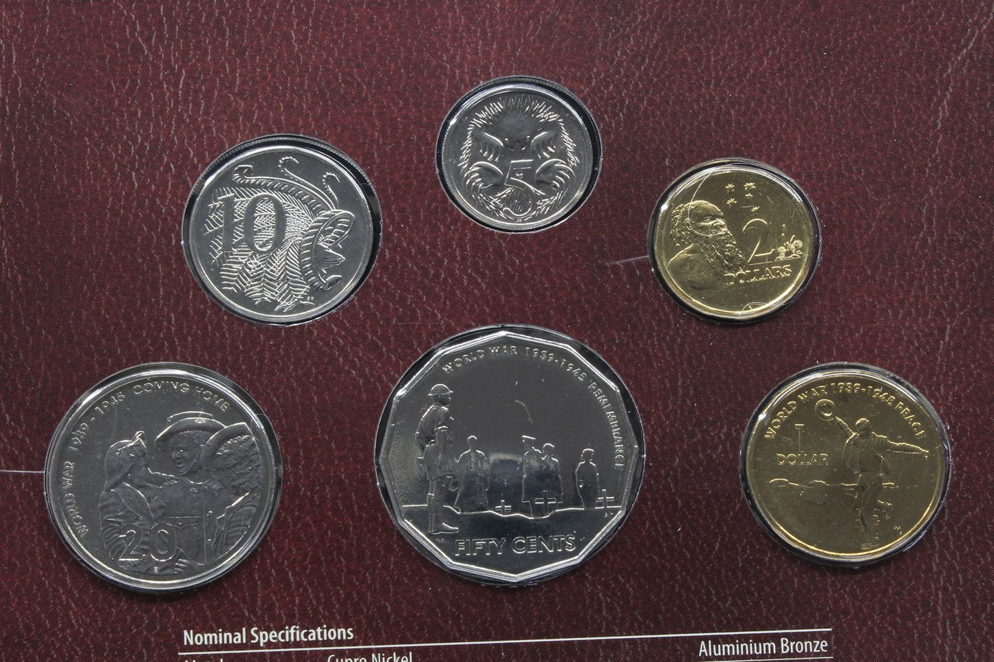 2005 Uncirculated Australia Mint Coin Set