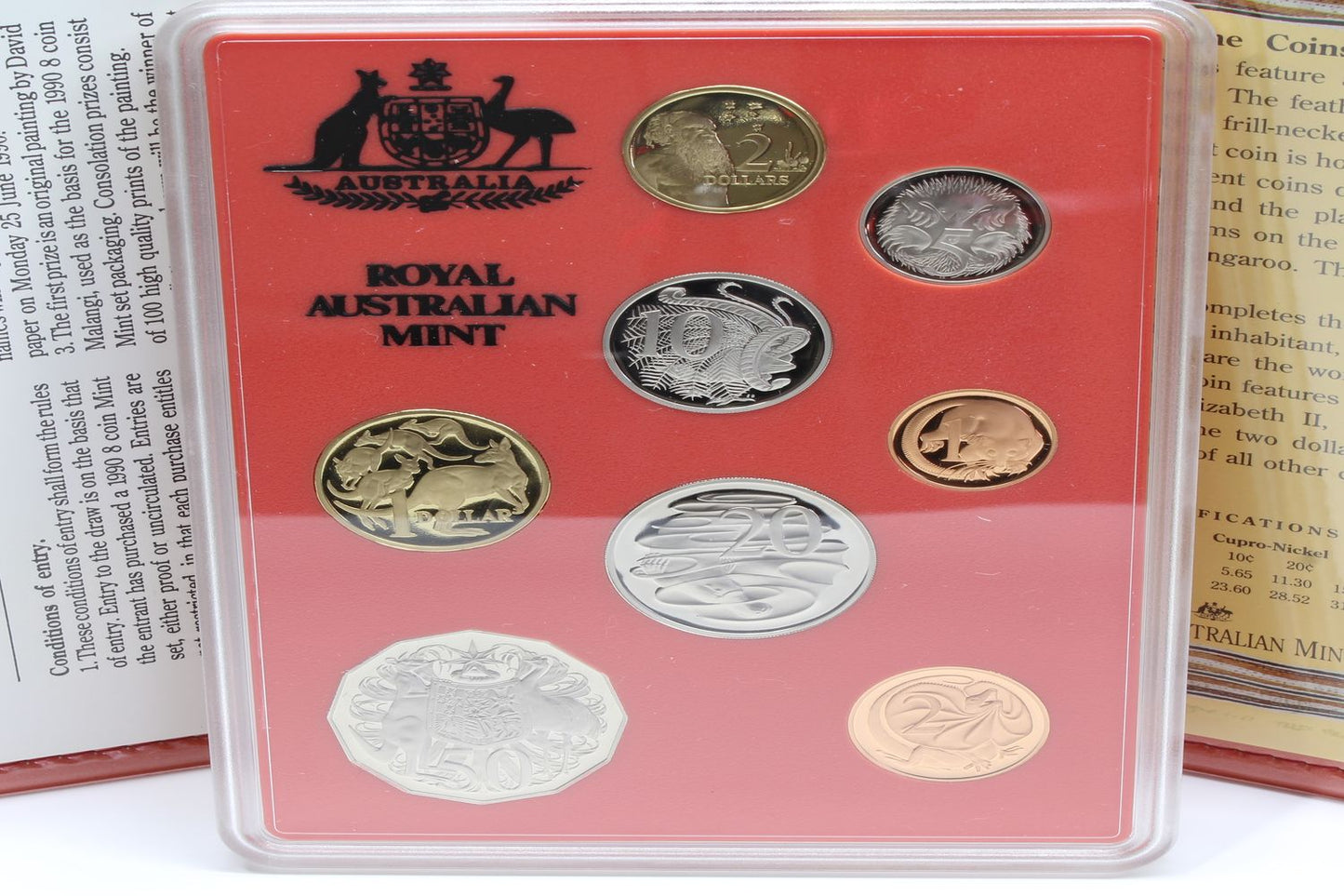 1990 Australia Proof Coin Set