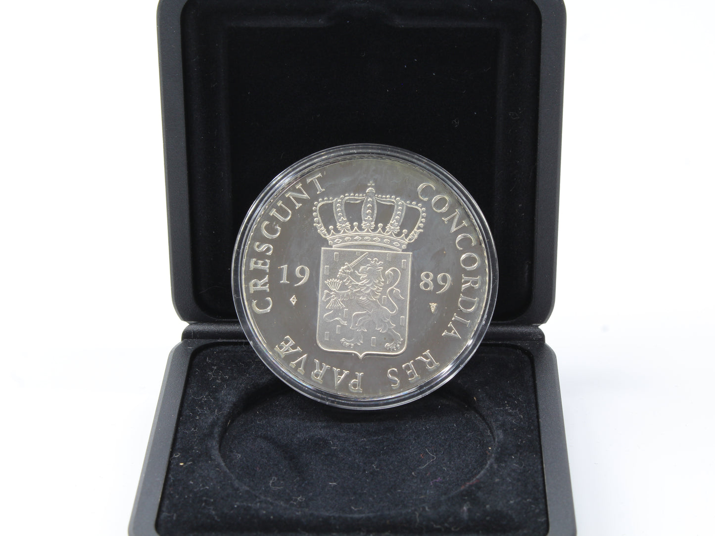 1989 Netherlands Silver Ducat Proof Utrecht Arms Dutch Mint Original Box