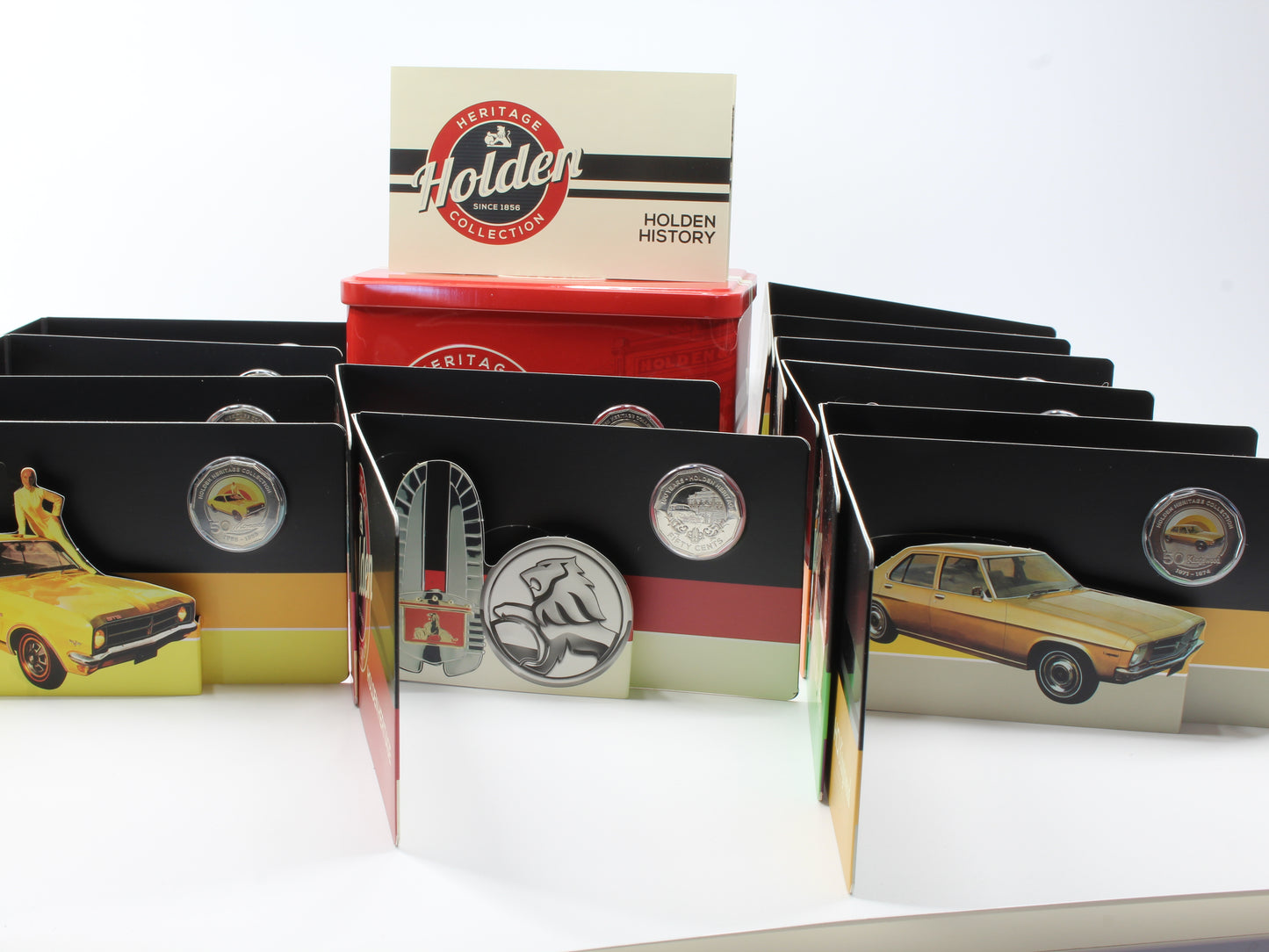 2016 Holden Heritage Collection Complete Set 12 coins 50c Limited Edition