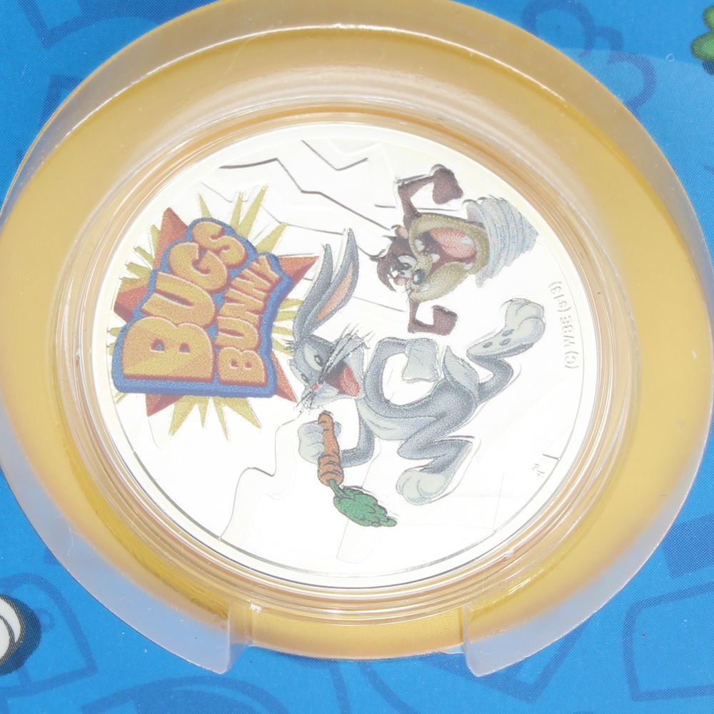 Niue 2013 $1 Cartoon Characters: Bugs Bunny Silver Commemorative Coin
