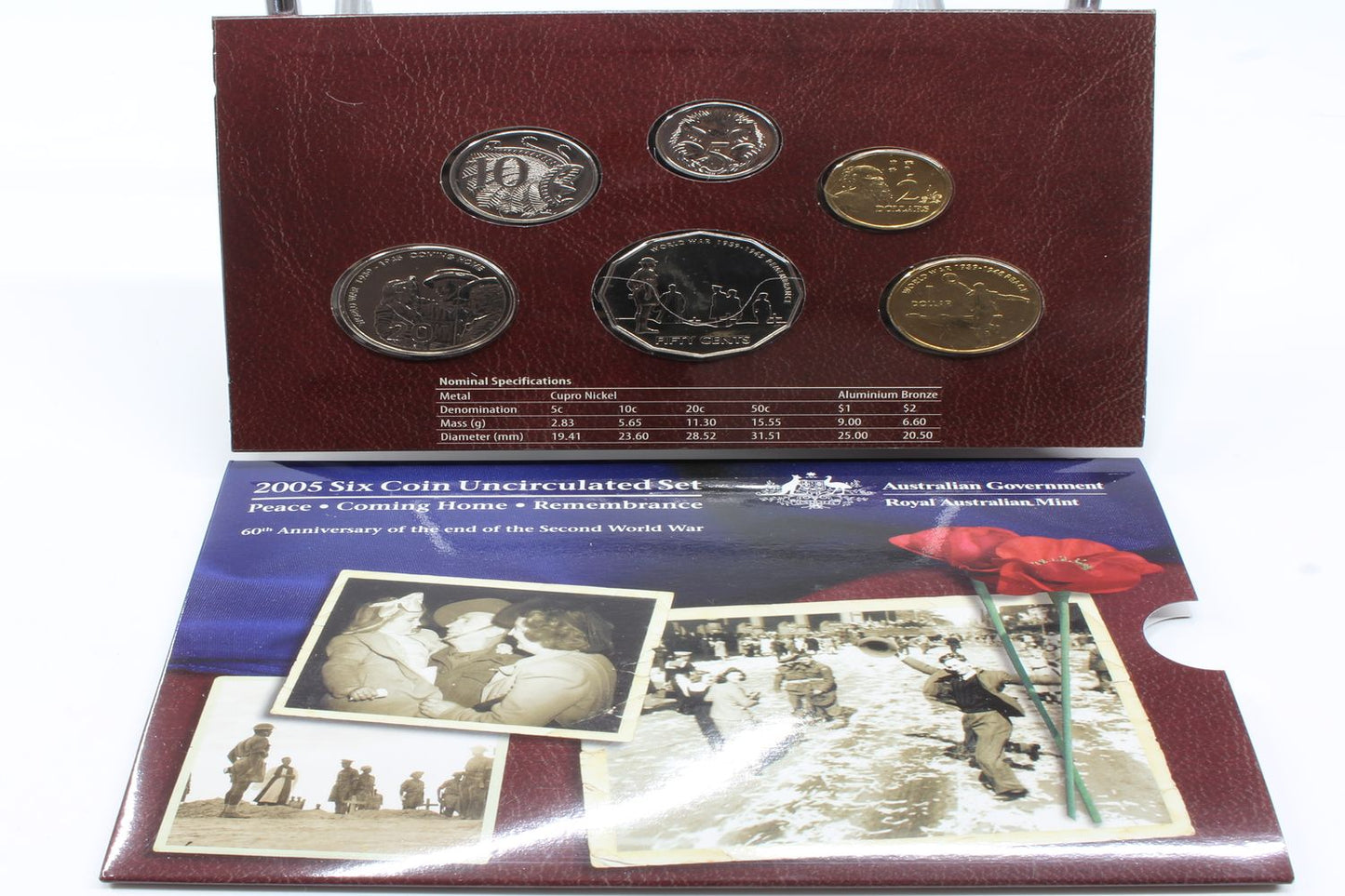 2005 Uncirculated Australia Mint Coin Set
