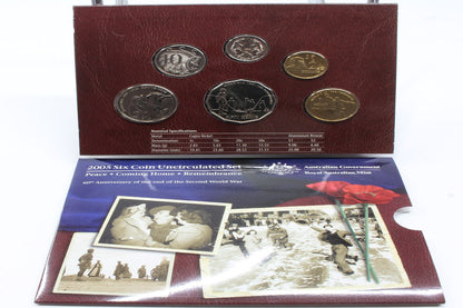 2005 Uncirculated Australia Mint Coin Set