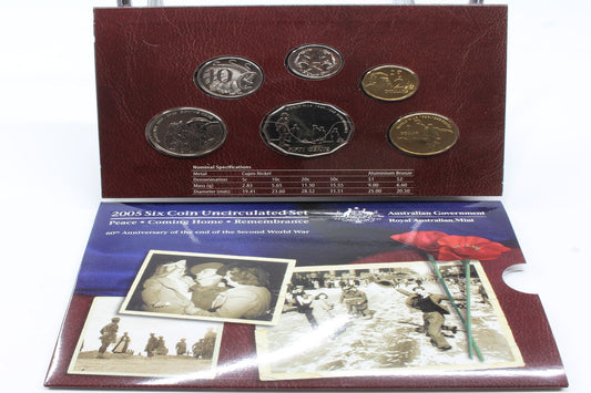 2005 Uncirculated Australia Mint Coin Set