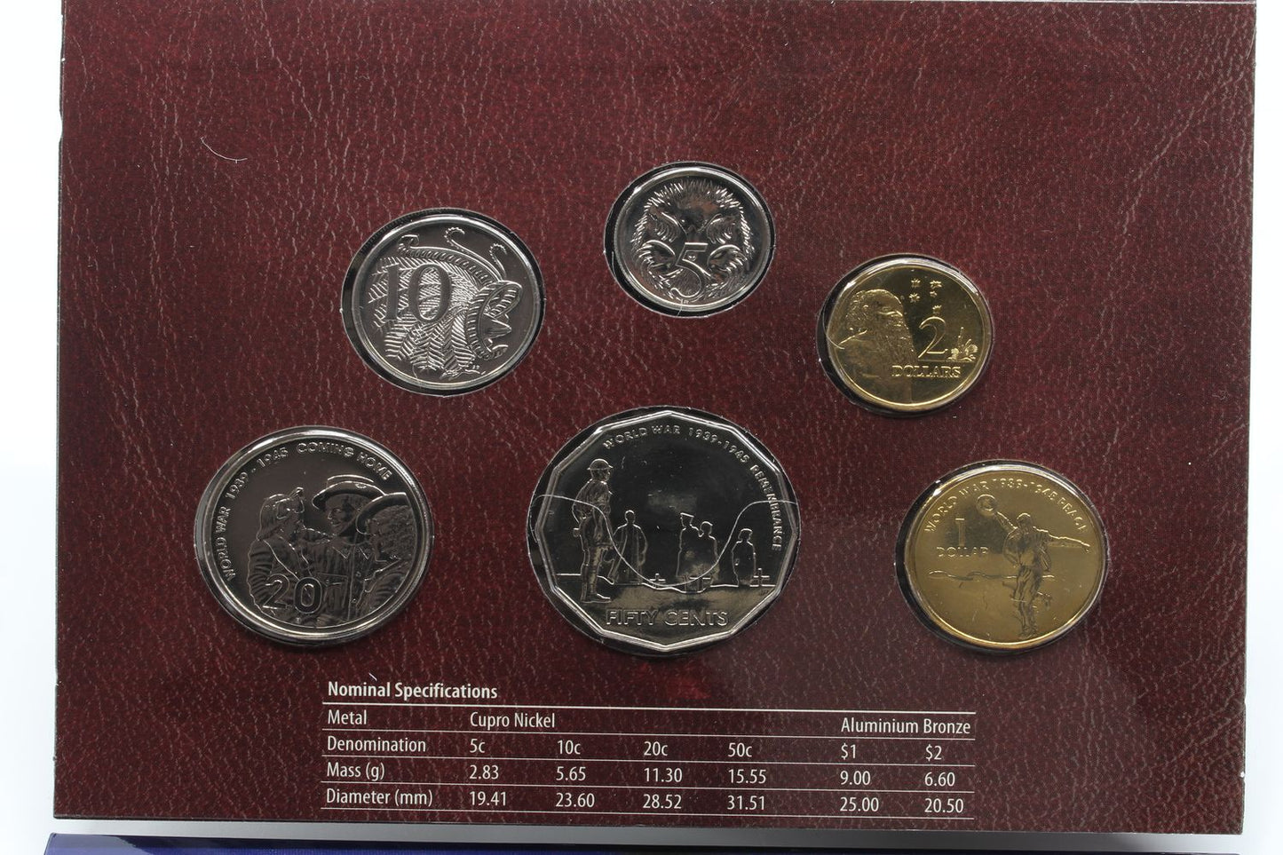2005 Uncirculated Australia Mint Coin Set