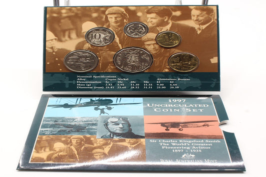 1997 Uncirculated Australia Mint Coin Set