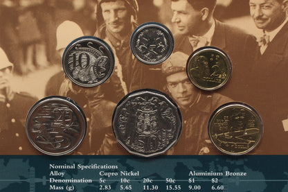 1997 Uncirculated Australia Mint Coin Set