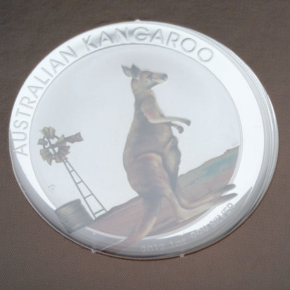 2012 AUSTRALIAN KANGROO COLOURED COIN, Beijing International Coin Expo.2012