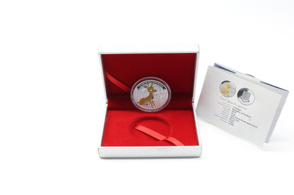 2013 Christmas Island Silver Proof Rudolph Reindeer Coin