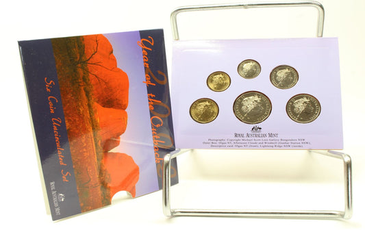 2002 Australia Year of The outback Six Coin Uncirculated Set