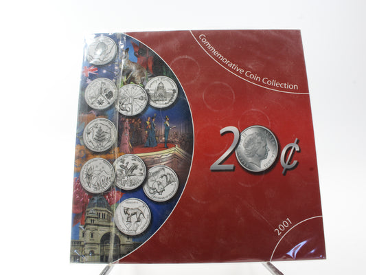 2001 Australian Federation Commemorative 20 Cents Coin Collection SET