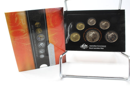 2012 Six Coin Uncirculated Mint Set Special Edition -Coloured 50c