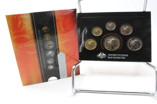 2012 Six Coin Uncirculated Mint Set Special Edition -Coloured 50c