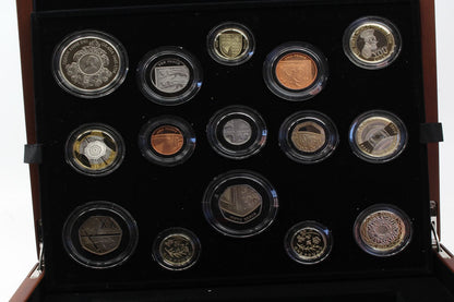 2014 ROYAL MINT UNITED KINGDOM PROOF COIN SET  PREMIUM COIN COLLECTION