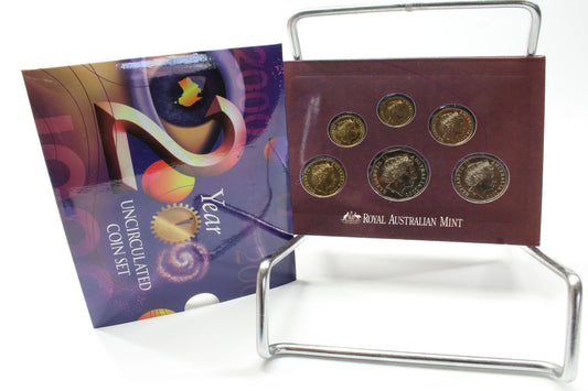 2000 Australia Six Coin Uncirculated Set