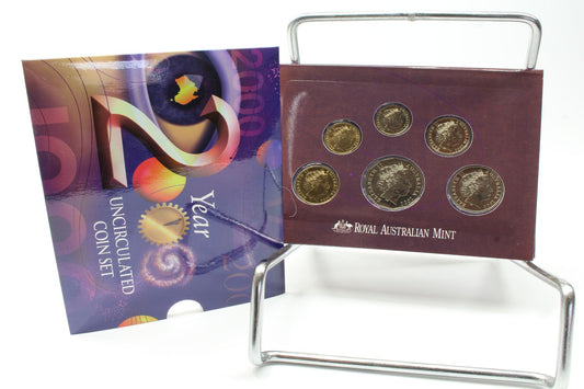 2000 Australia Six Coin Uncirculated Set