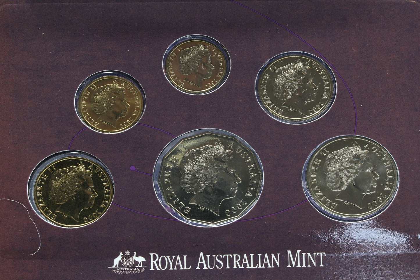 2000 Australia Six Coin Uncirculated Set