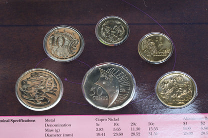 2000 Australia Six Coin Uncirculated Set