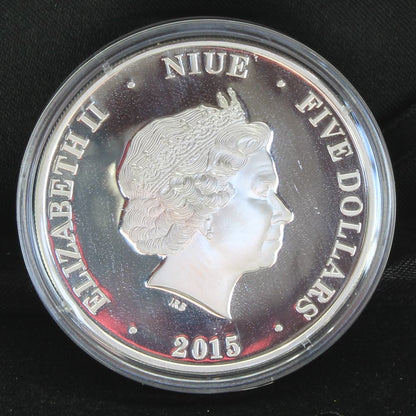 NIUE $5 Dollars 2015 Silver Proof 'Centenary - Gallipoli Landing' Lenticular 3D