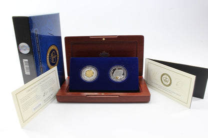 2011 Australia Royal Wedding 50c Selectively Gold Plated Silver Proof Set