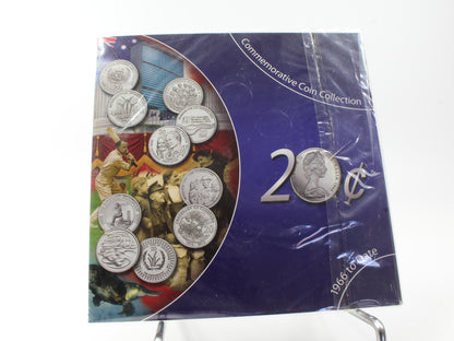 1966 Australian Federation Commemorative 20 Cents Coin Collection SET