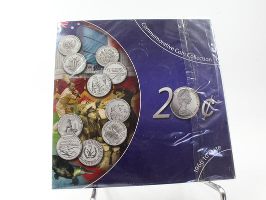 1966 Australian Federation Commemorative 20 Cents Coin Collection SET