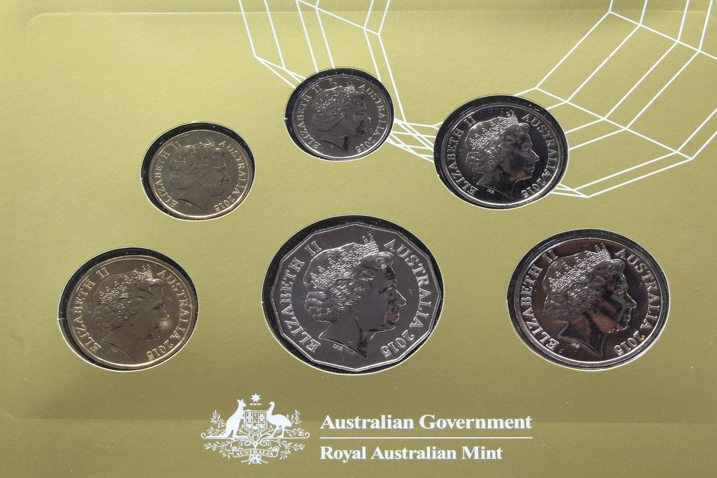 2015 Australia 50Th Anniversary of The RAM Six Coin Uncirculated Set